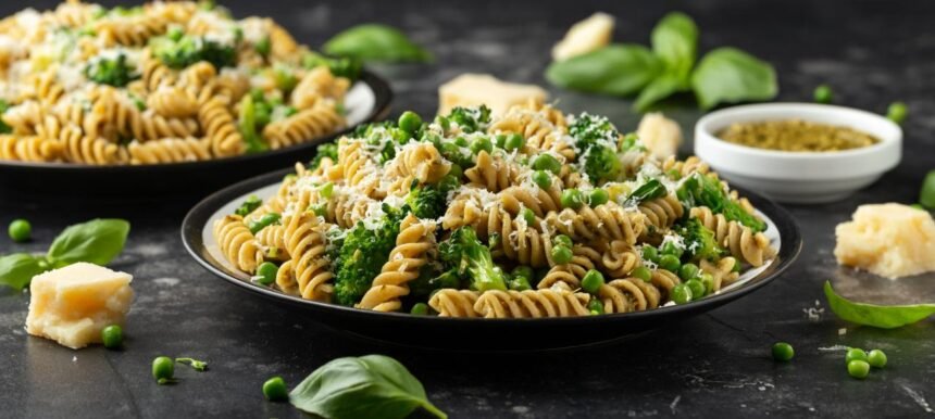 Macarrão com brócolis