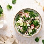 salada de pepino