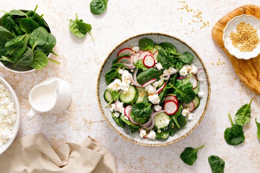 salada de pepino