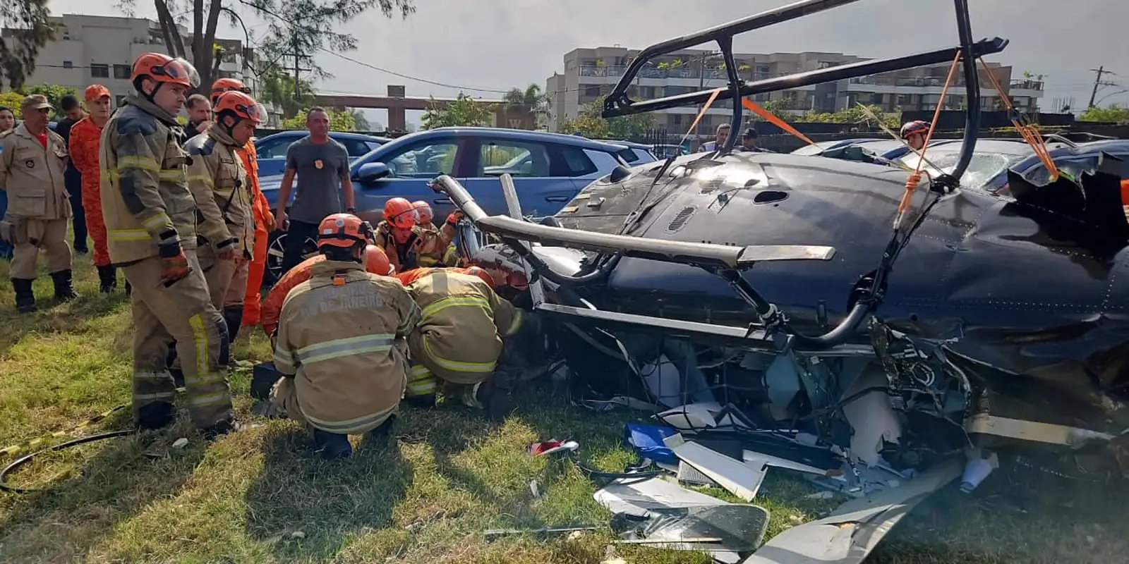 Anac investiga se helicóptero que colidiu fazia transporte clandestino