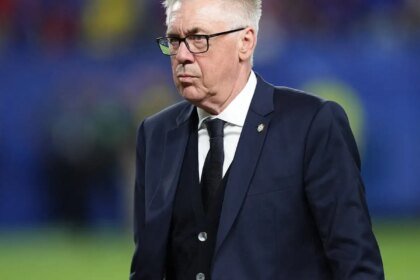 Ancelotti vê melhora do Brasil e espera ter Neymar contra a Escócia