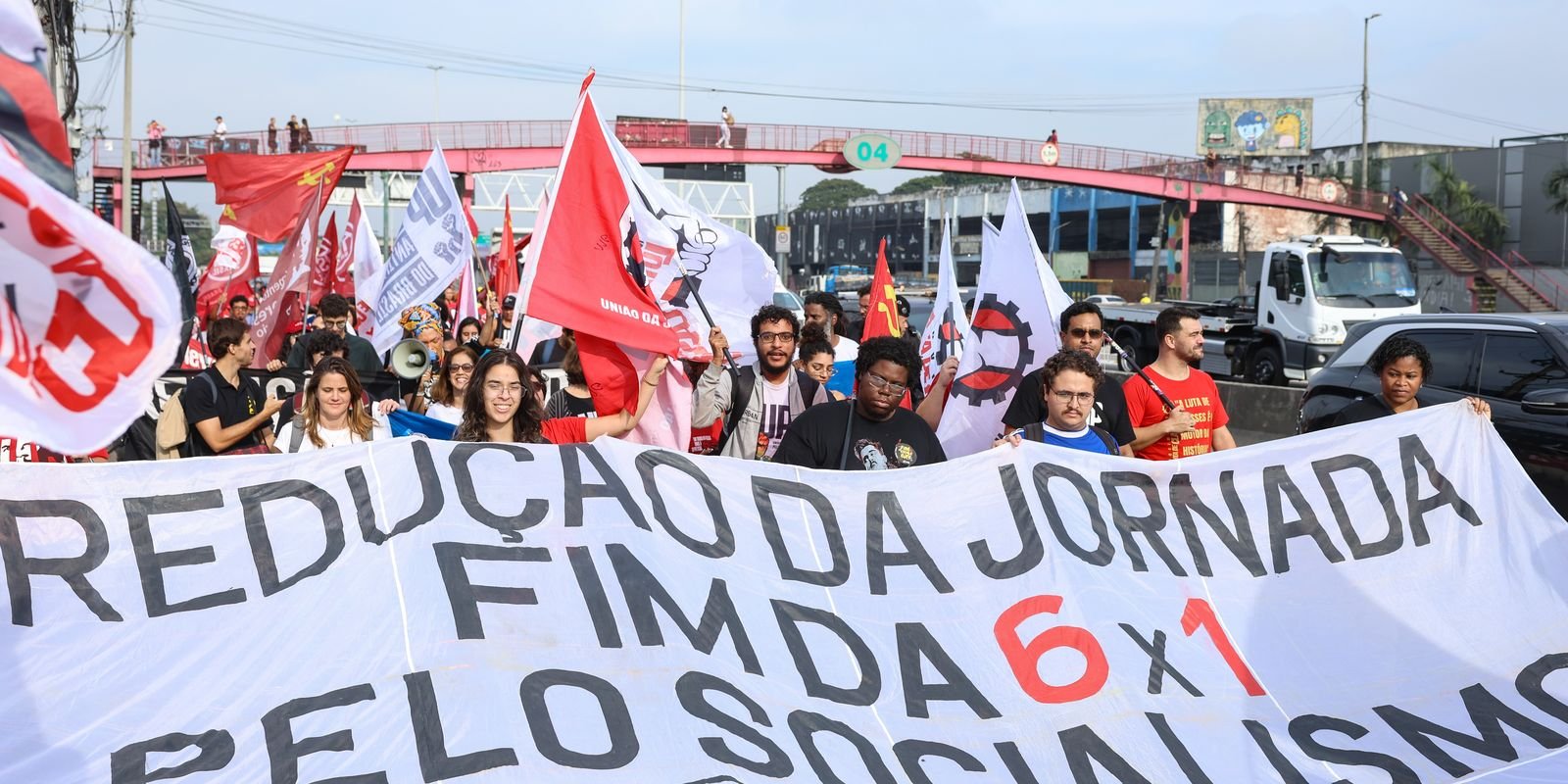 Ato no Rio abre dia nacional para pressionar Senado pelo fim da 6x1