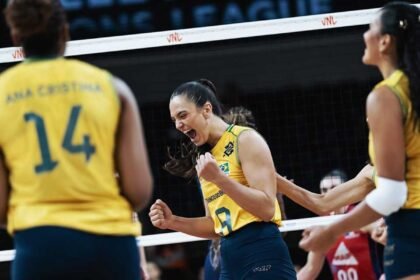 Brasil domina França e segue sem perder na Liga das Nações feminina