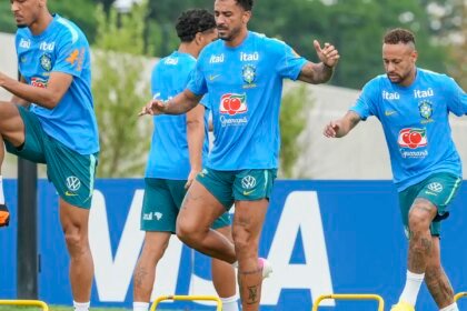Brasil faz penúltimo treino e viaja para o Texas onde enfrenta Japão