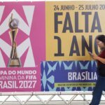 Brasília inicia contagem regressiva de 1 ano da Copa do Mundo Feminina