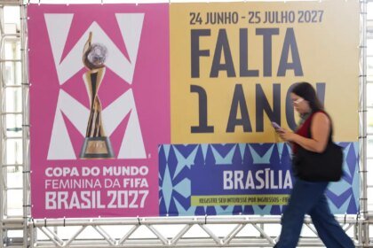 Brasília inicia contagem regressiva de 1 ano da Copa do Mundo Feminina