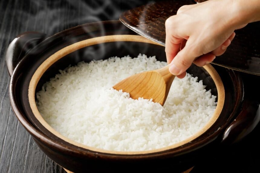 arroz na panela