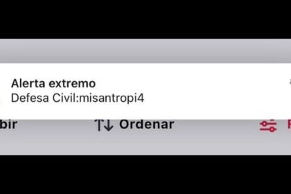 Falso alerta da Defesa Civil atingiu ao menos 30 milhões em 8 estados