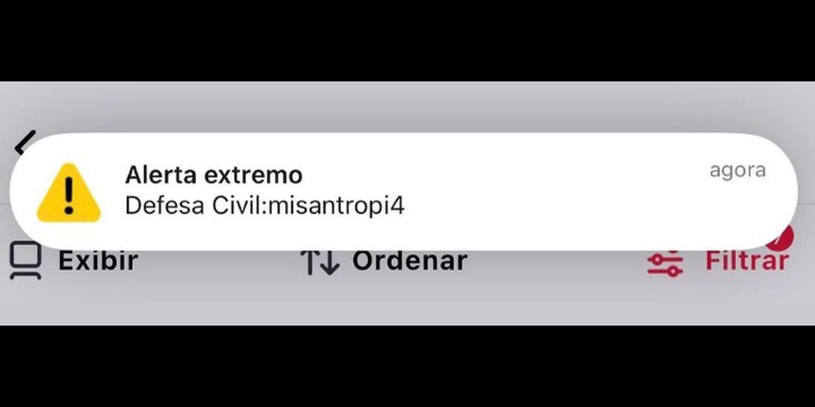 Falso alerta da Defesa Civil atingiu ao menos 30 milhões em 8 estados