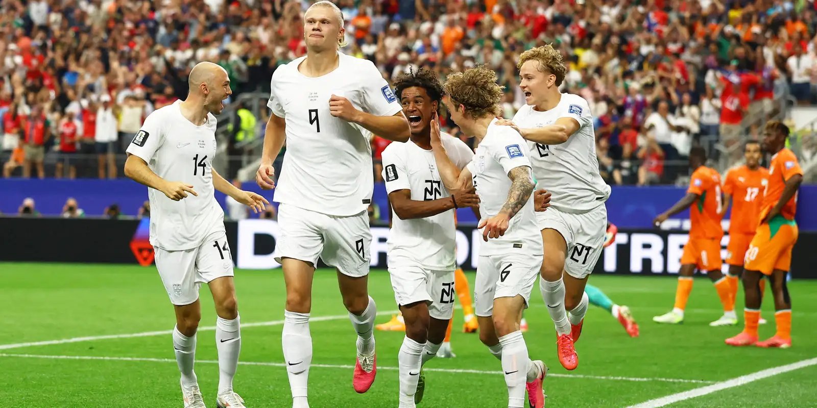 Haaland decide, Noruega vence Costa do Marfim e vai pegar o Brasil