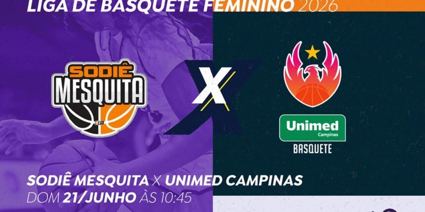 LBF: TV Brasil transmite Sodiê Mesquita xUnimed Campinas no domingo