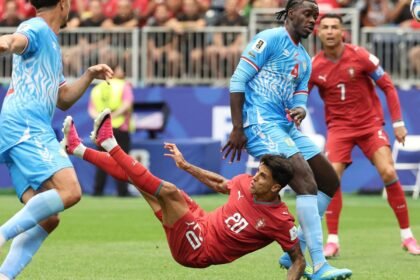 Portugal e RD Congo empatam; congoleses marcam primeiro gol em Copas