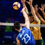 Vôlei: Brasil é superado pela Itália, seu 2º revés na Liga das Nações