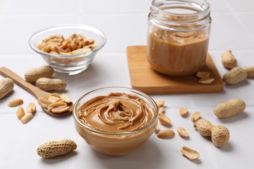 mousse de amendoim