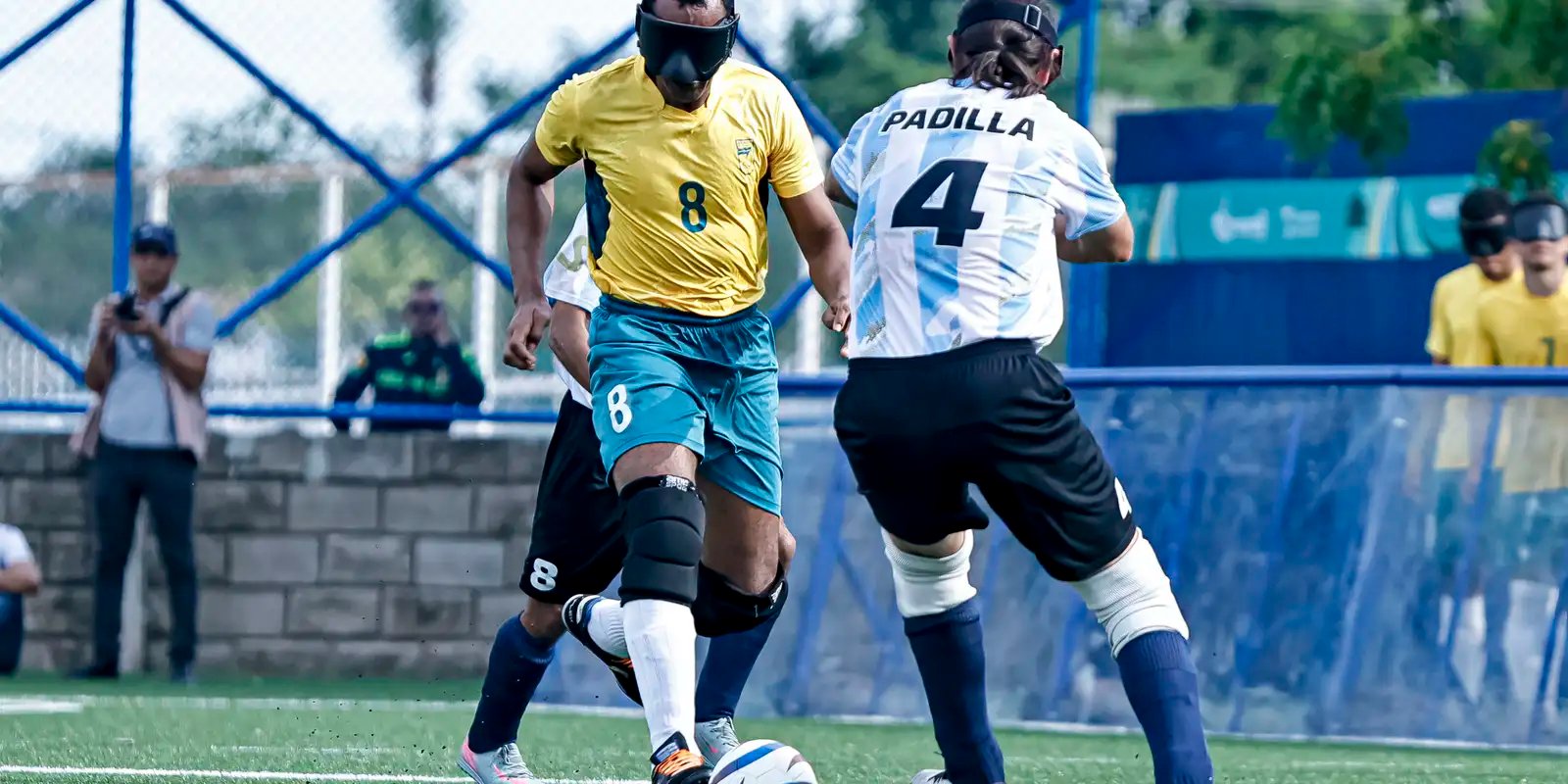 Brasil encerra Jogos Parasul-Americanos com ouro no futebol de cegos