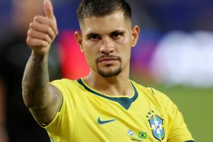 Bruno Guimarães projeta duelo com Odegaard e alerta sobre bola parada