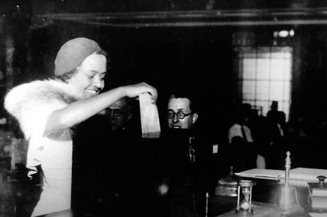 Acervo Arquivo Nacional Brasília - DF - 30/07/2026 - Conquista do voto feminino no Brasil resistiu à misoginia histórica. (Alagoana Almerinda Farias Gama). Foto: Acervo Arquivo Nacional