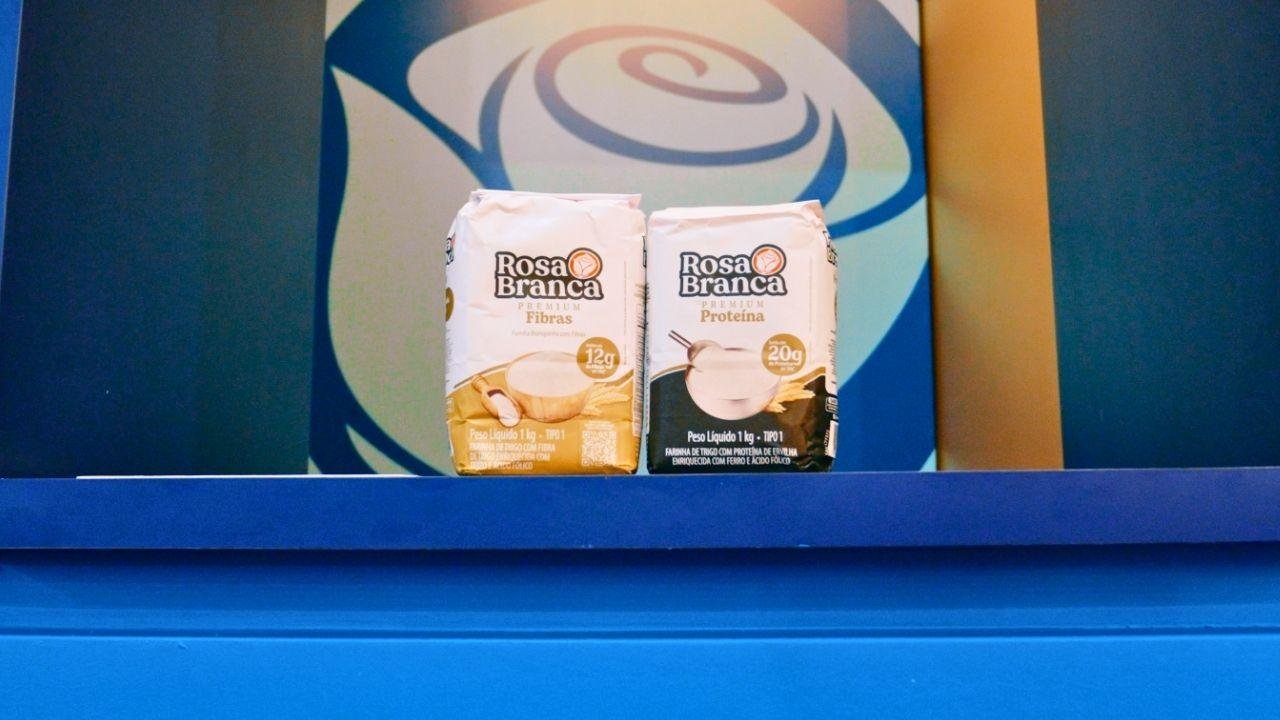 Farinha Rosa Branca ganha versões funcionais com proteína e fibras
