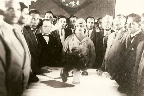 Acervo Arquivo Nacional Brasília - DF - 30/07/2026 - Conquista do voto feminino no Brasil resistiu à misoginia histórica. (Em 1928, antes mesmo de as brasileiras poderem votar, Alzira Soriano foi eleita prefeita da cidade de Lajes (RN). Foto: Acervo Arquivo Nacional