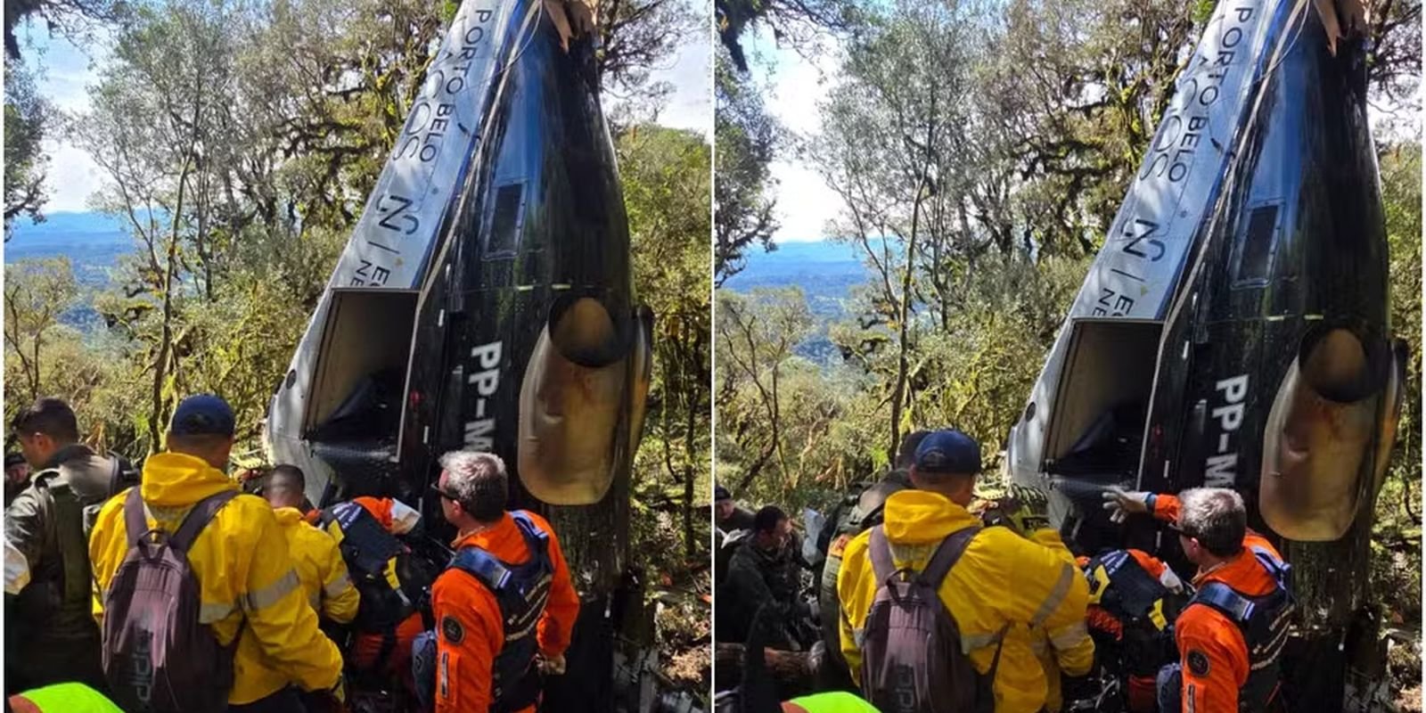 Cenipa recupera caixa preta de helicóptero que levava cantor Rick