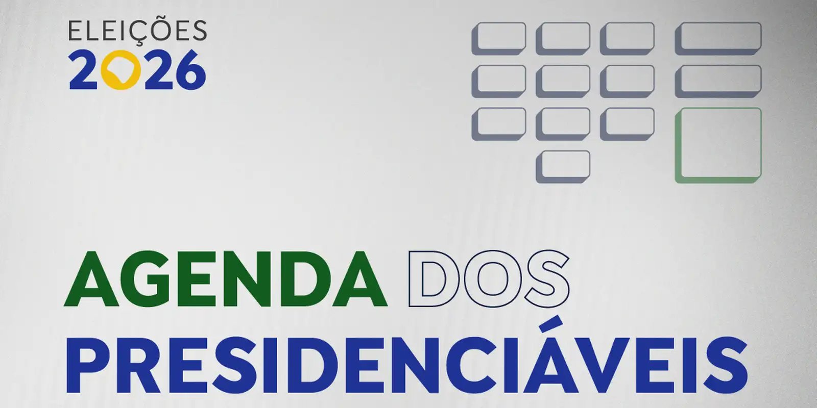 Confira a agenda dos presidenciáveis nesta segunda-feira (14)