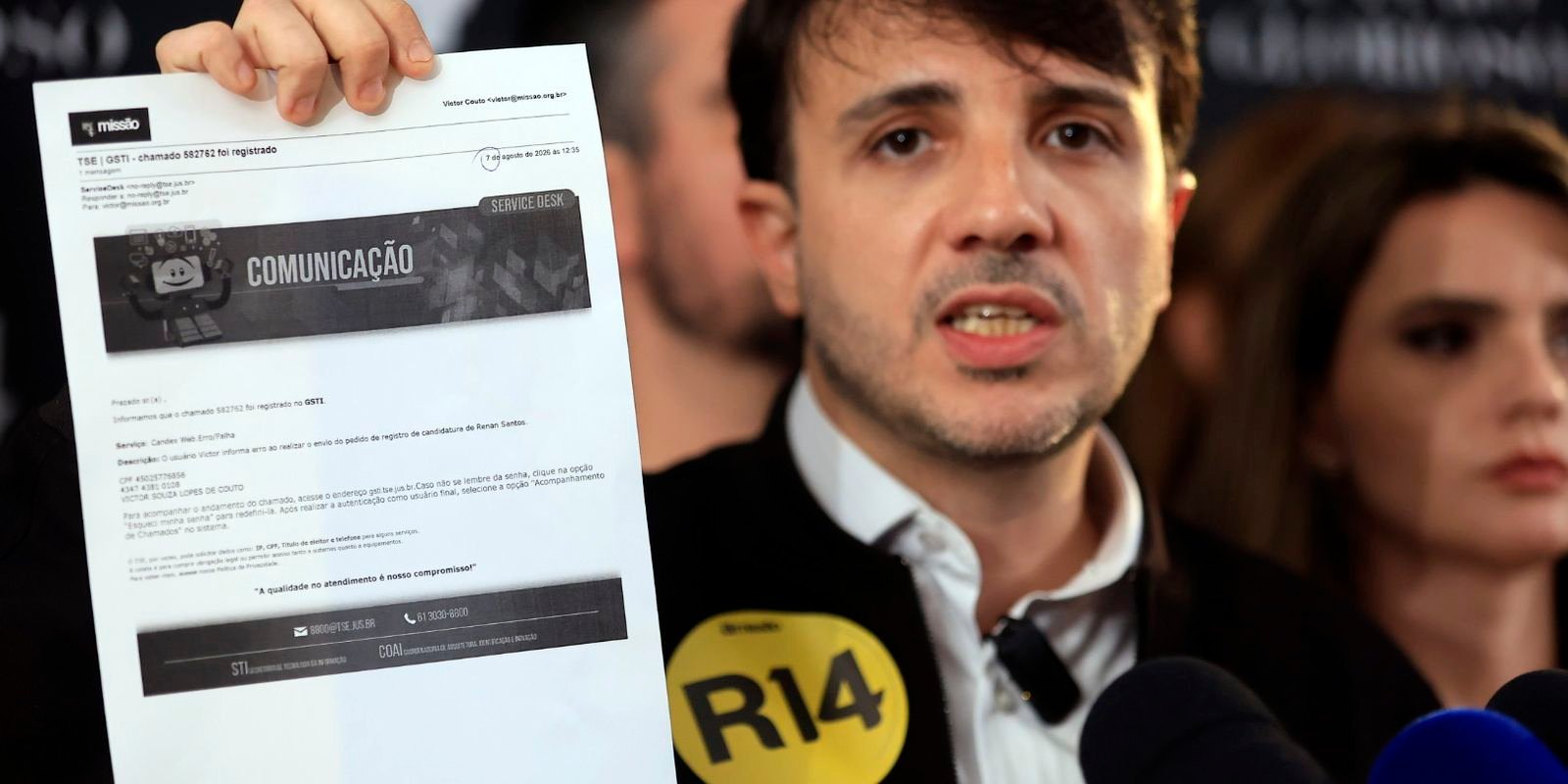 Renan descarta apoio no 2º turno; PSD de Caiado libera bases estaduais