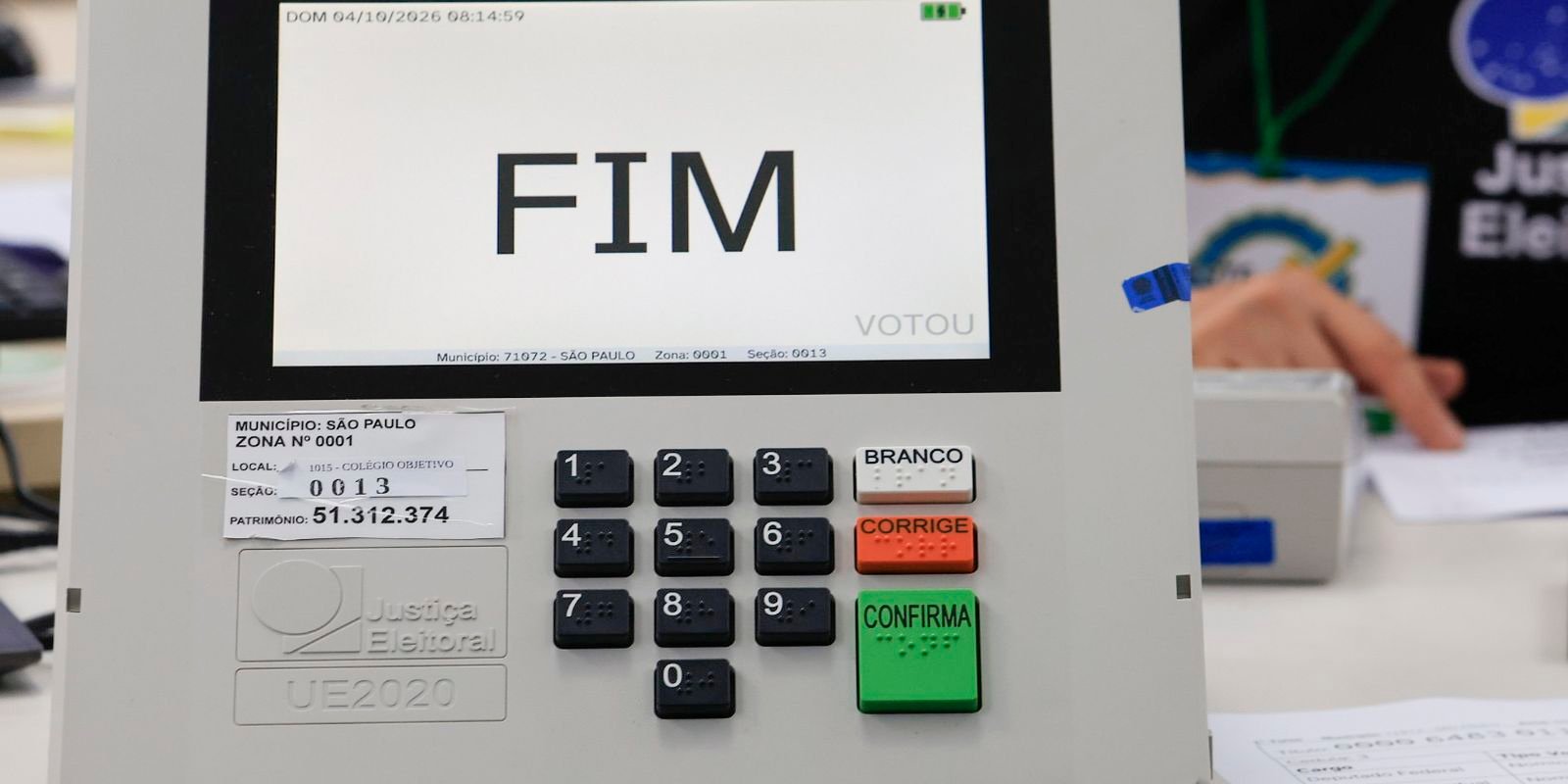 TSE registra 421 urnas substituídas nas primeiras 2 horas de votação