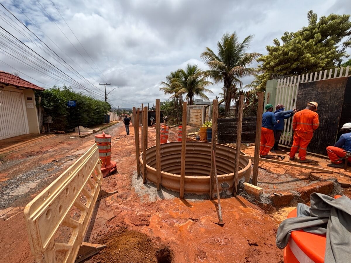 Vicente Pires recebe obras de drenagem e pavimentação com investimentos de R$ 58,8 milhões